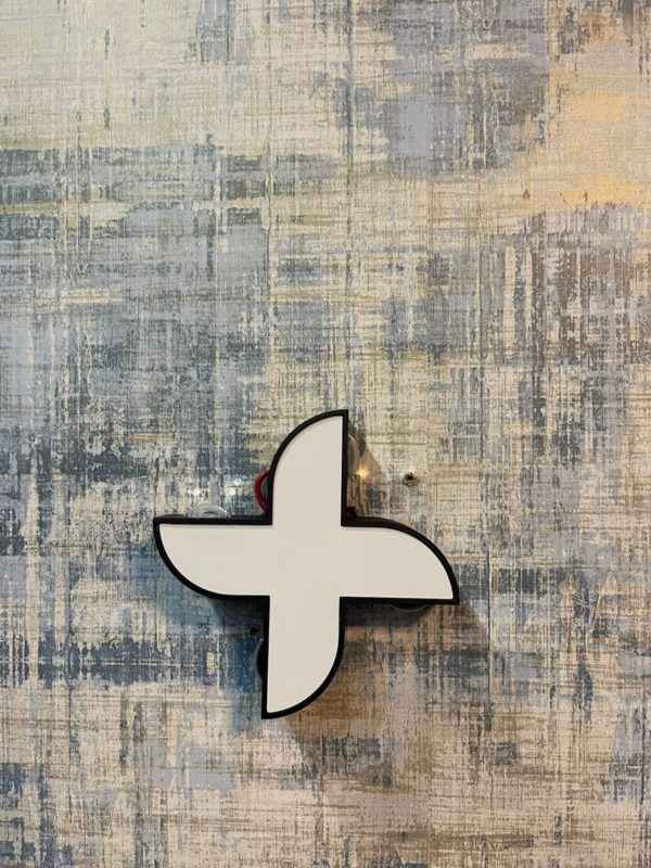 Windmill Shaped Wall Light