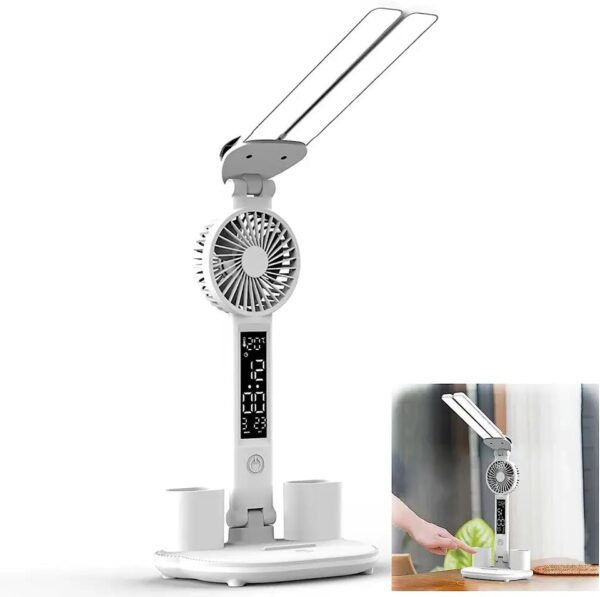 Multipurpose Fan Desk Lamp