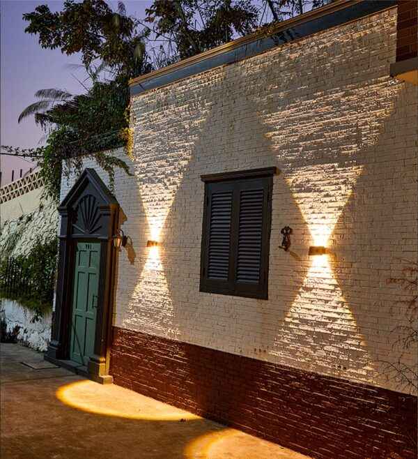 Solar Fence Light