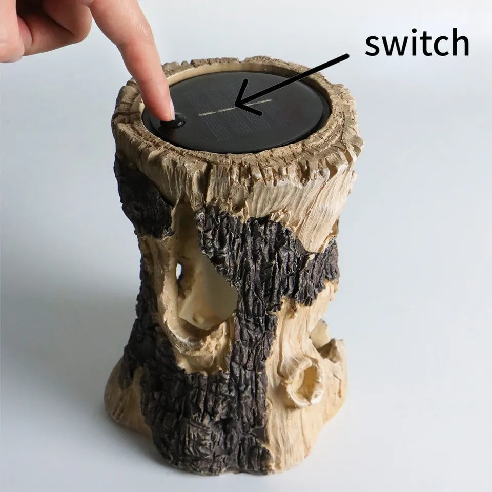 Solar Garden Flame Light