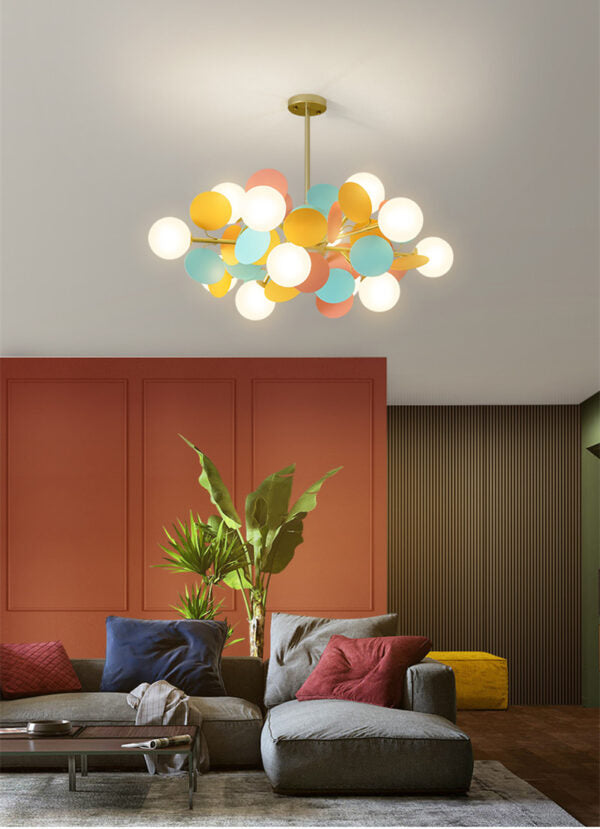 Colorful Art Tree Chandelier