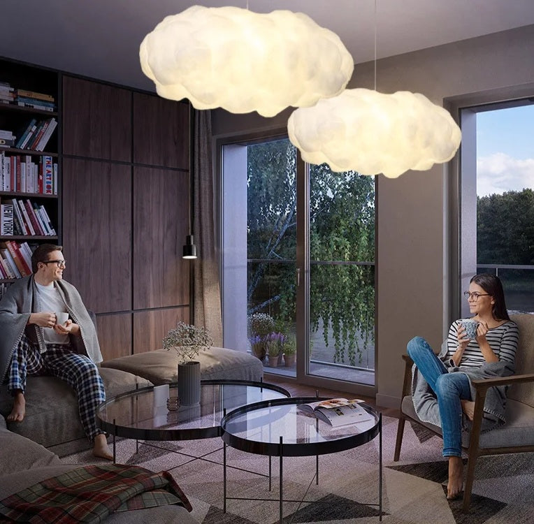 Cotton White Cloud Chandelier