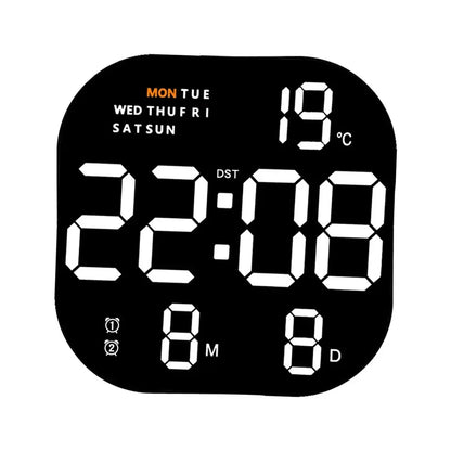 Modern Digital Wall Clock