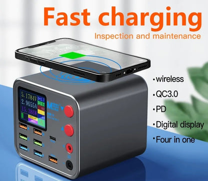 Multifunctional 8Port Fast Charger