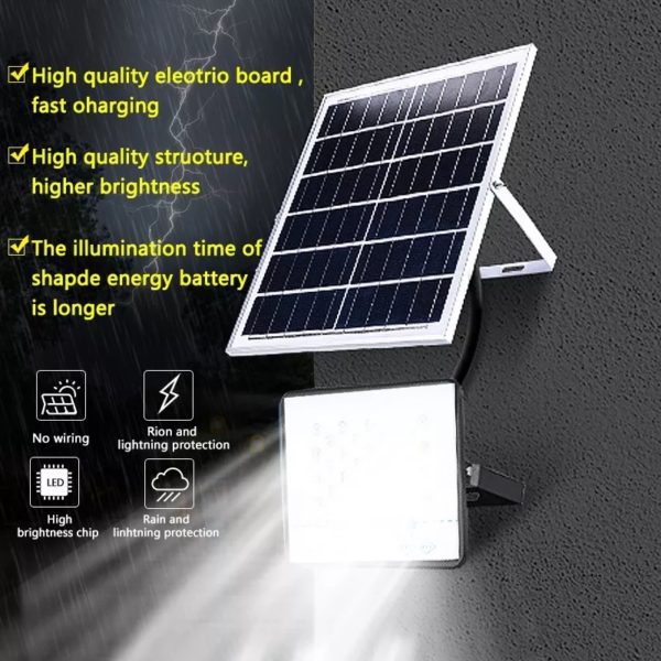 Solar Powered Flood Light