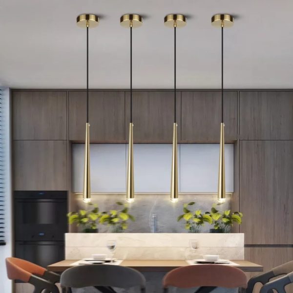 Long Tube Pendant Light