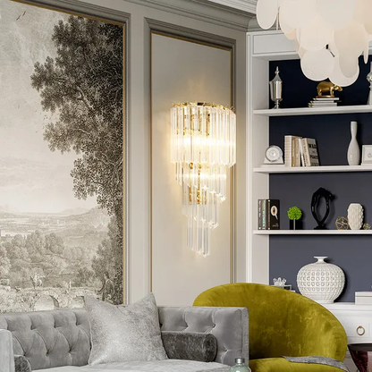 Luxury Cascading Wall Lamp