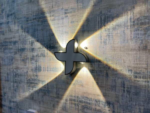 Windmill Shaped Wall Light