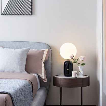 Glass Ball Desk Lamp