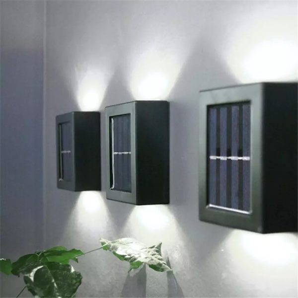 Solar LED Up & Down Wall Light