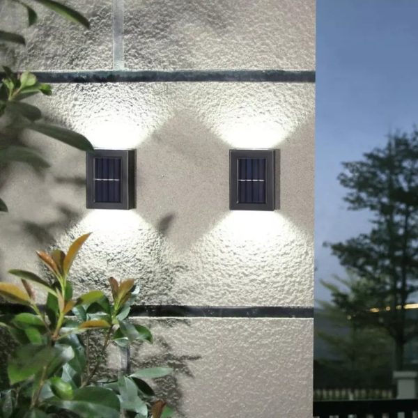 Solar LED Up & Down Wall Light