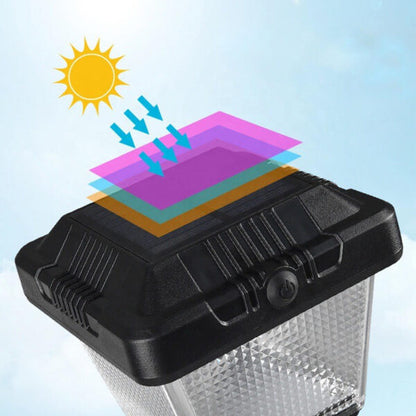 Multicolored Lawn Lamps (Pack of 4)