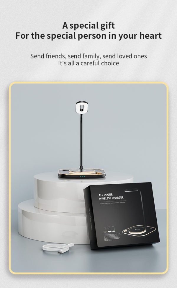 Wireless Charger with Lamp