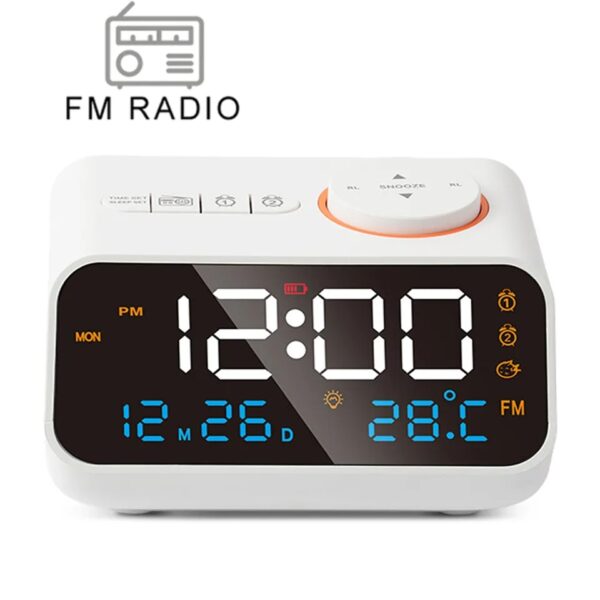 FM Radio Alarm Clock