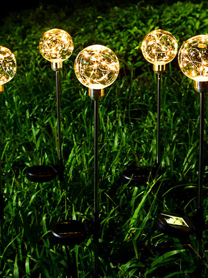 Solar Ball Reed Lamp (2 pcs)