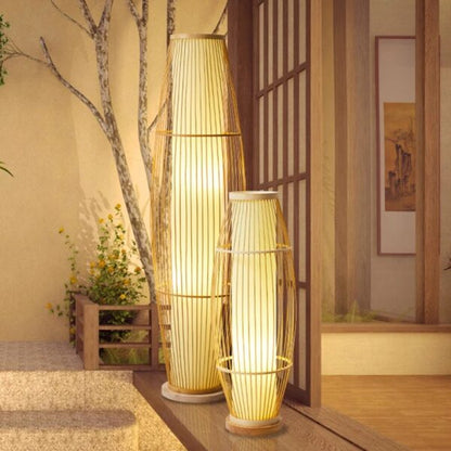 Bamboo Floor Lamp