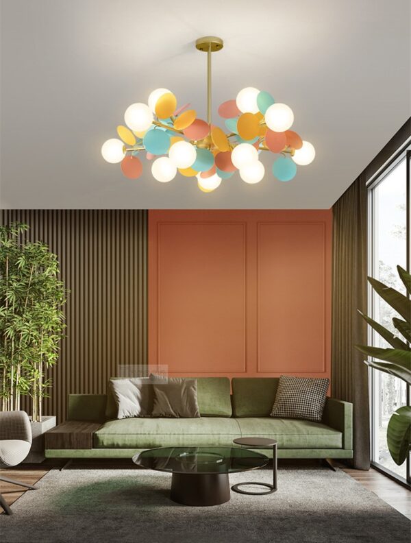 Colorful Art Tree Chandelier