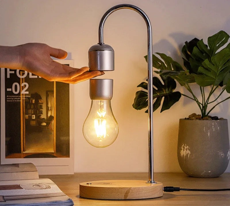 Magnetic Levitation Light Bulb