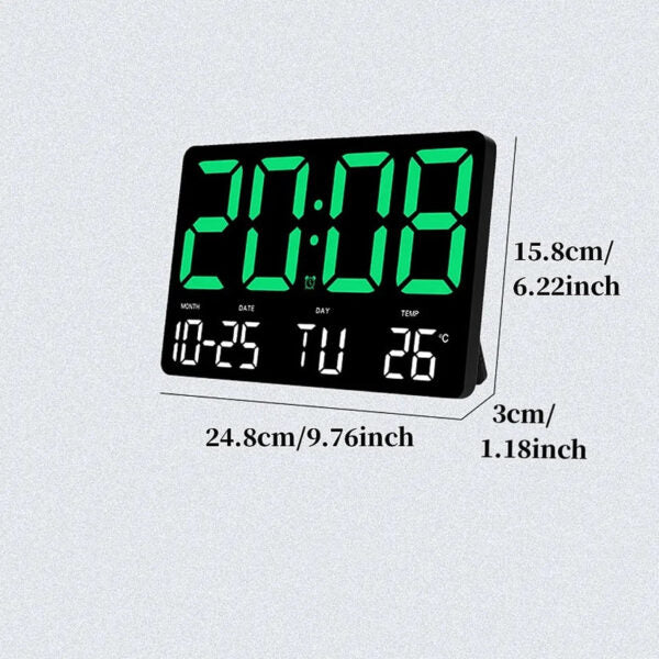 LED Digital Wall Clock
