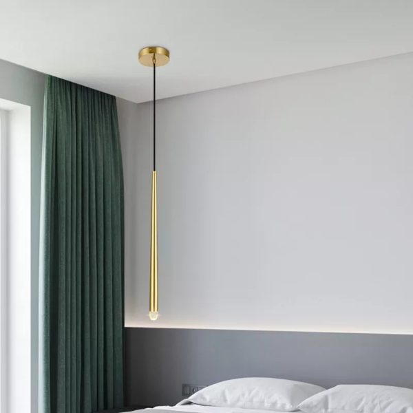Long Tube Pendant Light