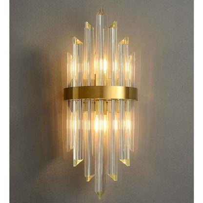 Luxury Gold Crystal Lamp