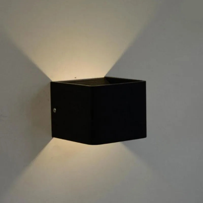 Aluminium Square LED Wall Light