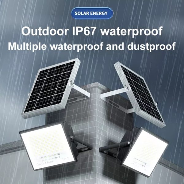 Solar Powered Flood Light