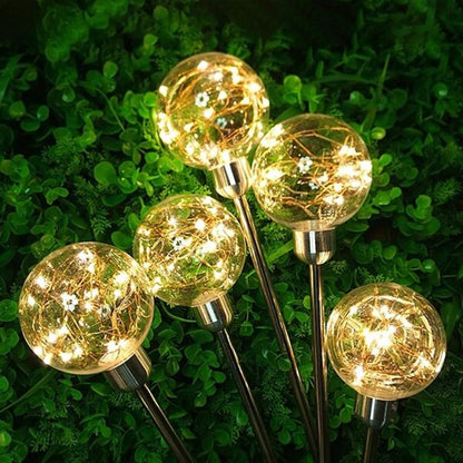 Solar Ball Reed Lamp (2 pcs)