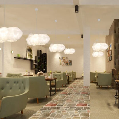 Cotton White Cloud Chandelier
