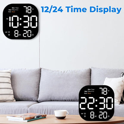 Modern Digital Wall Clock