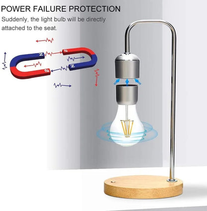 Magnetic Levitation Light Bulb