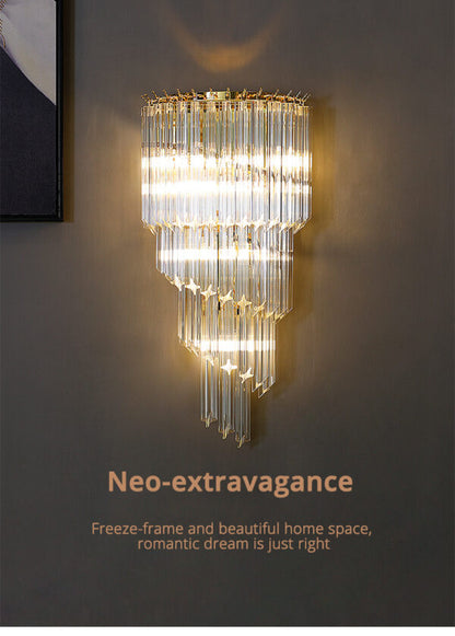 Luxury Cascading Wall Lamp