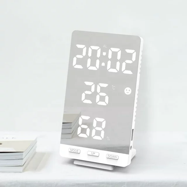 Mirror Digital Clock