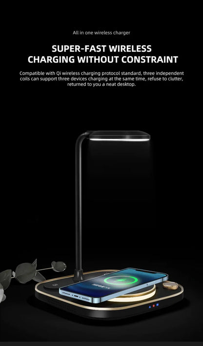 Wireless Charger with Lamp