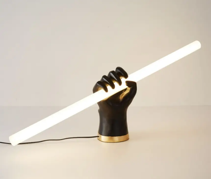 Hand Stick Table Lamp
