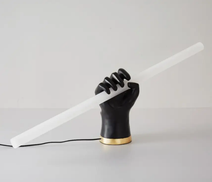 Hand Stick Table Lamp