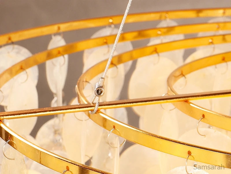 Bohemia Shell Chandelier