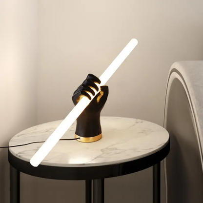 Hand Stick Table Lamp